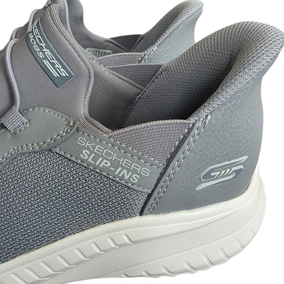 Skechers Men's Hands Free Slip Ins Chaos Daily Hype/ Gray/ Size 9 New NWOT - Picture 12 of 15